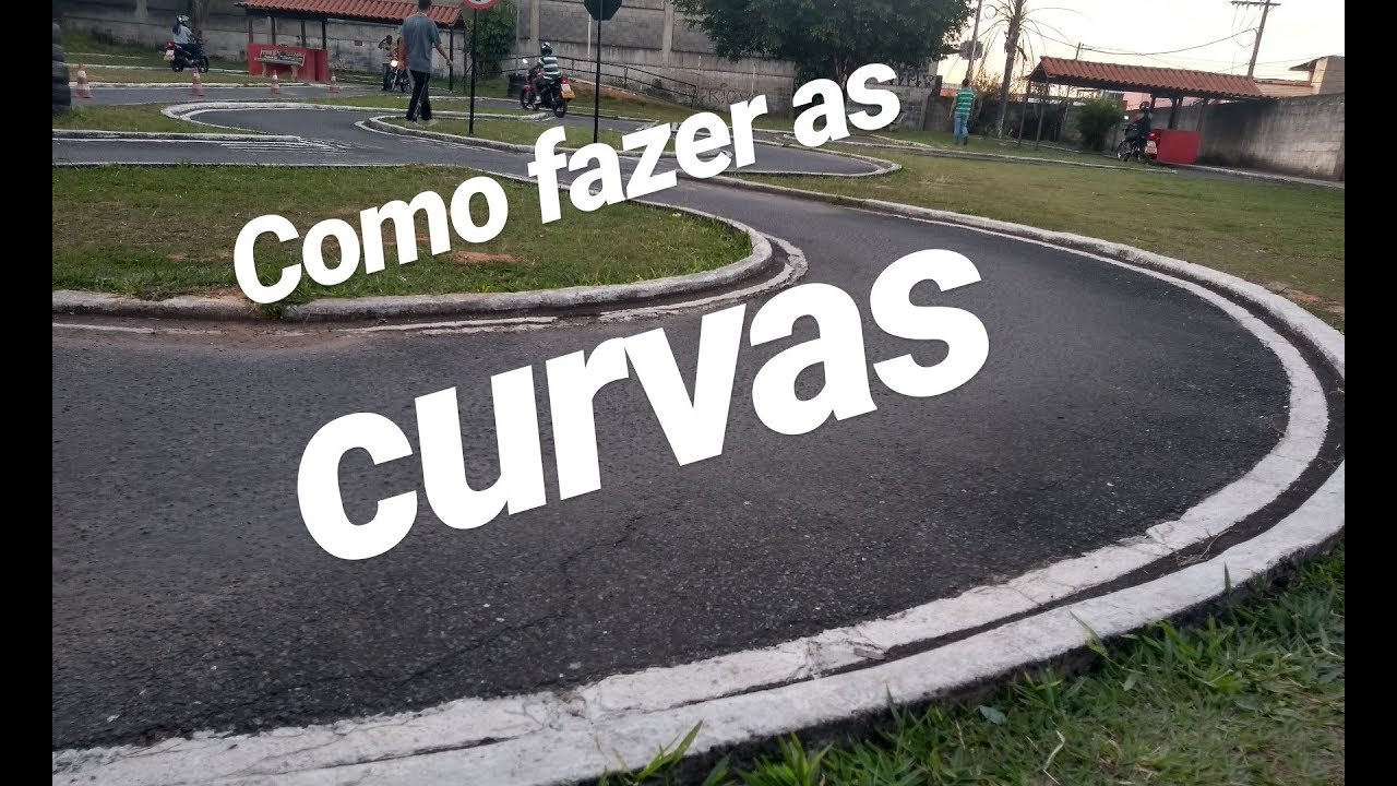COMO FAZER CURVAS NO EXAME DE MOTO