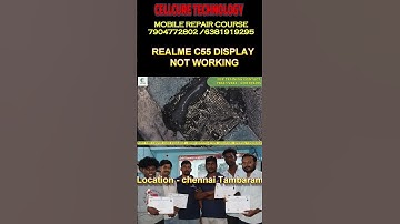 REALME C55 DISPLAY NOT WORKING SOLUTION #CPU FAULT #SCHEMATIC READING #MIPI SWITCH #training
