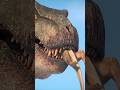 【でかすぎる！】ティラノサウルスがホマロケファレを食べる！/[Too big!] Tyrannosaurus eats Homalocephale! Jurassic World