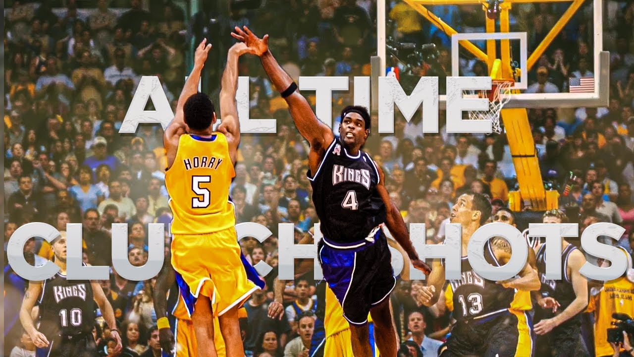 NBA ALL Time Clutch Shots Game winners YouTube