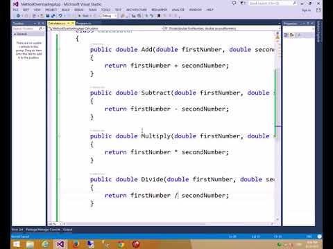 Method Overloading Bangla Tutorials | How Method Overload in c# , C, C++ Bangla
