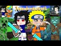 °•Naruto e Sasuke jogando minecraft •°Os Matadores de Creeper - 🛡Meme (GC)🗡