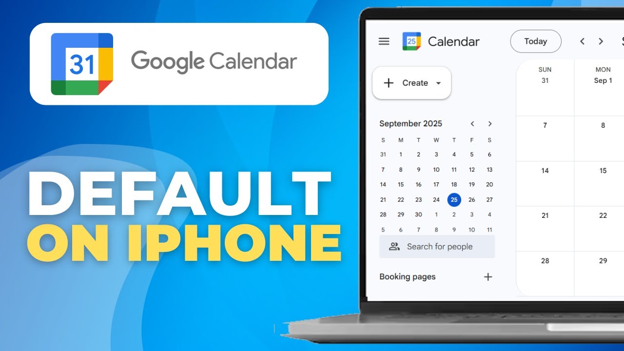 How To Make Google Calendar The Default On Iphone (Full Tutorial) - YouTube