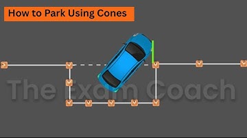Step By Step Park Using Cones | Parallel Parking