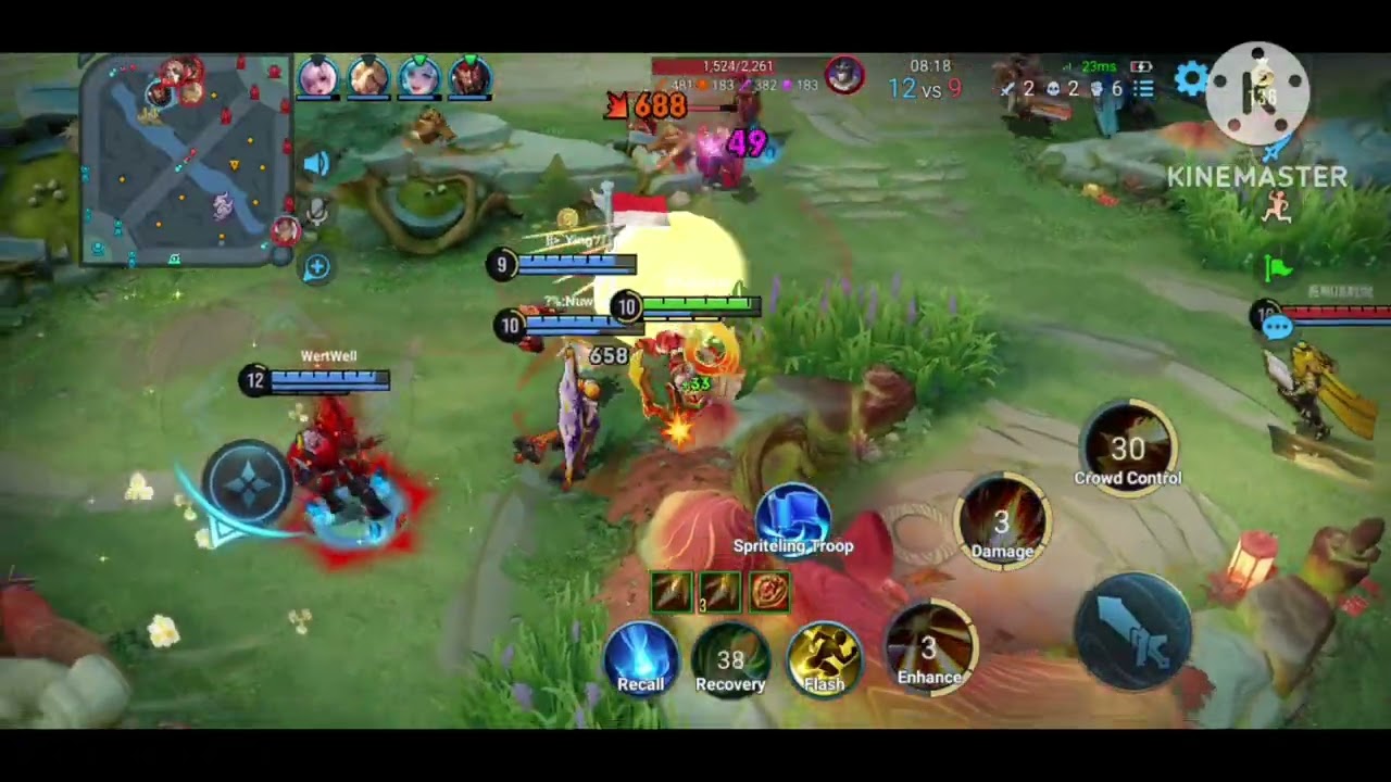 HOK» Honor of Kings 11kill រាងអេមដែរ👍👍