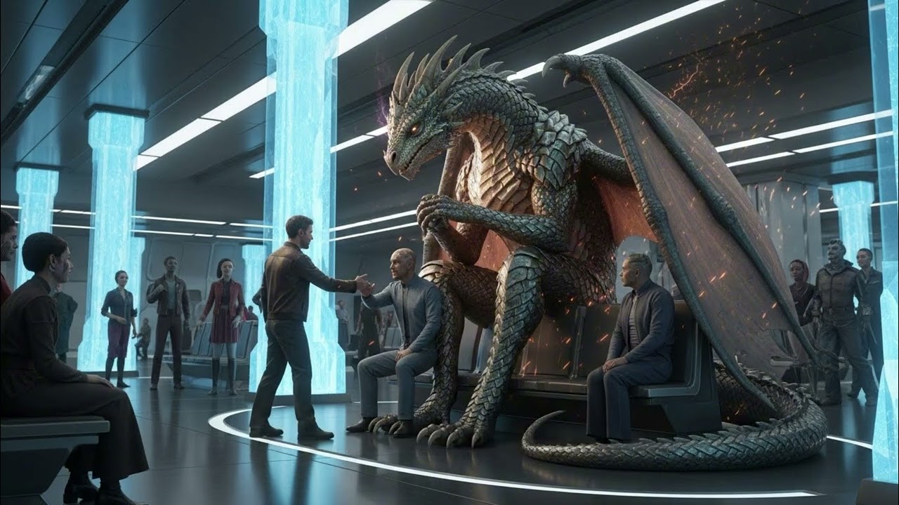 Human Engineer Gives His Seat to an Elder Dragon—What Follows Is Unthinkable