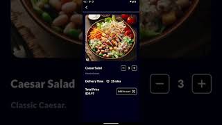 تطبيق مطعم متكامل ب Flutter و Dark theme #flutter #restaurant #best #mobile #development