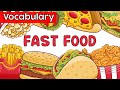 Fast Food Vocabulary Quiz
