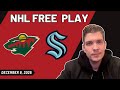 Wild vs Kraken NHL Picks & Predictions 🏒