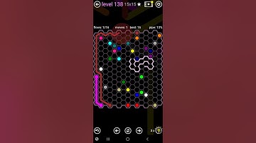 How To Solve Flow Free Hexes Pathway Pack Level 138 15x15 Board Walk Through Solution Walkthrough