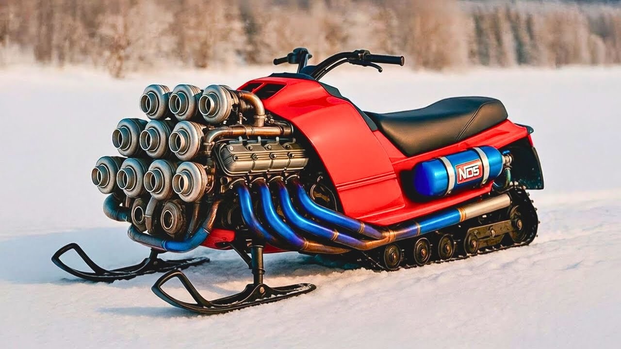 THE 10 MOST BRUTAL AND POWERFUL SNOWMOBILES EVER BUILT IN THE WORLD!