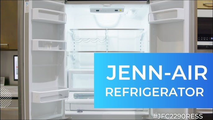 JennAir RISE 21.9 Cu. Ft. French Door Counter-Depth Refrigerator with  Gourmet Bay drawer and TriSensor Climate Control Stainless Steel JFFCF72DKL  - Best Buy
