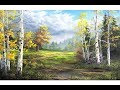 Birch Trees After the Storm | Paint with Kevin