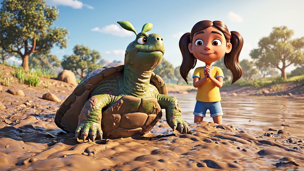 Minecraft Tiny Turtle Got Stuck in the Mud | Kids Songs & Nursery Rhymes