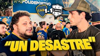 Thumbnail for REACCIÓN CON LOS HINCHAS / BOCA 1-1 RIESTRA