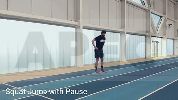 How to do a Squat Jump with Pause