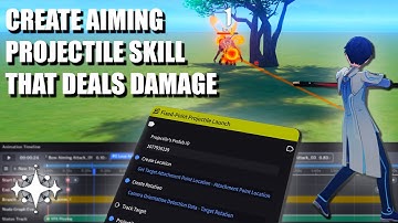 How to Create an Aiming Projectile Skill that does Damage in Miliastra Wonderland | Creator Tutorial