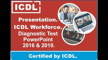 ICDL Final Presentation 2016 & 2019 Pretest.