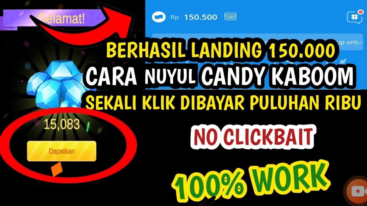 CARA NUYUL CANDY KABOOM MENGGUNAKAN VPN GAME PENGHASIL UANG 2021