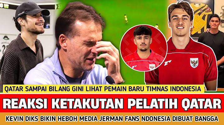 🔴 BIKIN GEGER QATAR DAN SEKITARNYA‼️ Reaksi Aneh Pelatih qatar Melihat Pemain Baru timnas indonesia?
