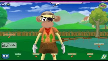 toontown how to survive being a monkey!