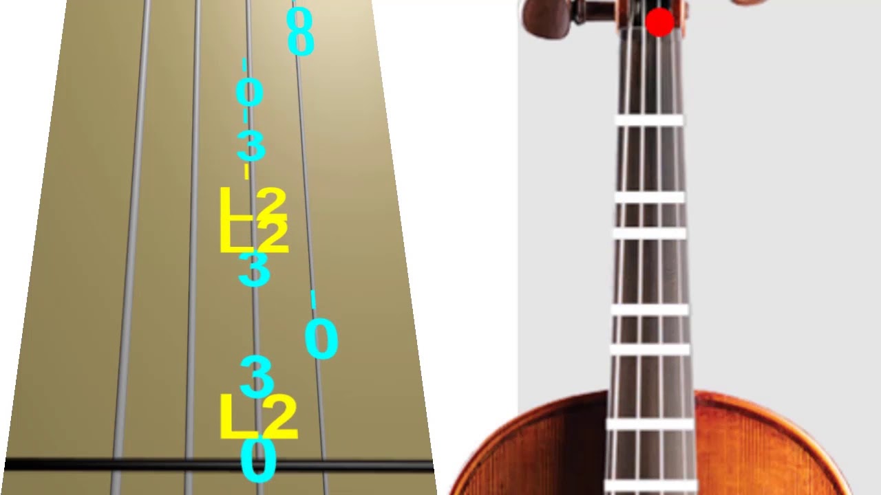 Shape of you Ed Sheeran Violin Play Along Tab Tutorial YouTube