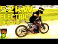 First time testing 52kW Electric Concept Z on gravel • ED Motorcycles @ EBMX.com.au demo