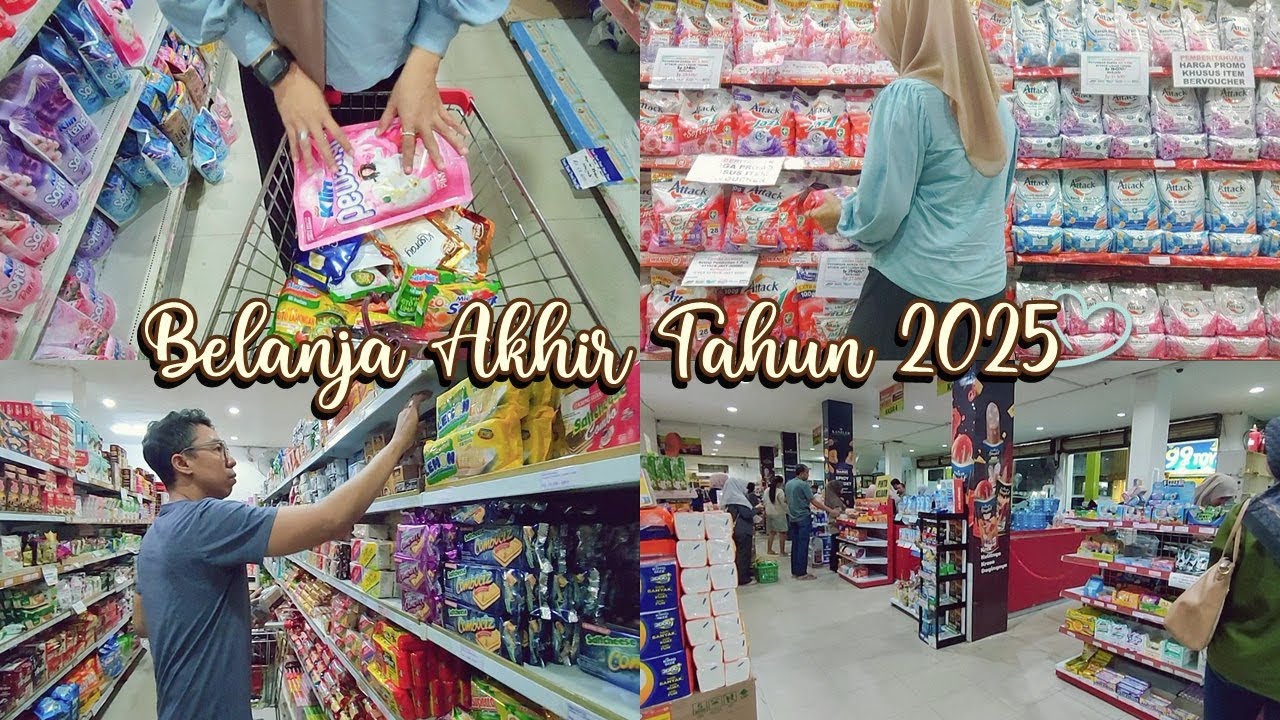 BELANJA BULANAN DESEMBER 2025 || Belanja Akhir Tahun #groceryshopping