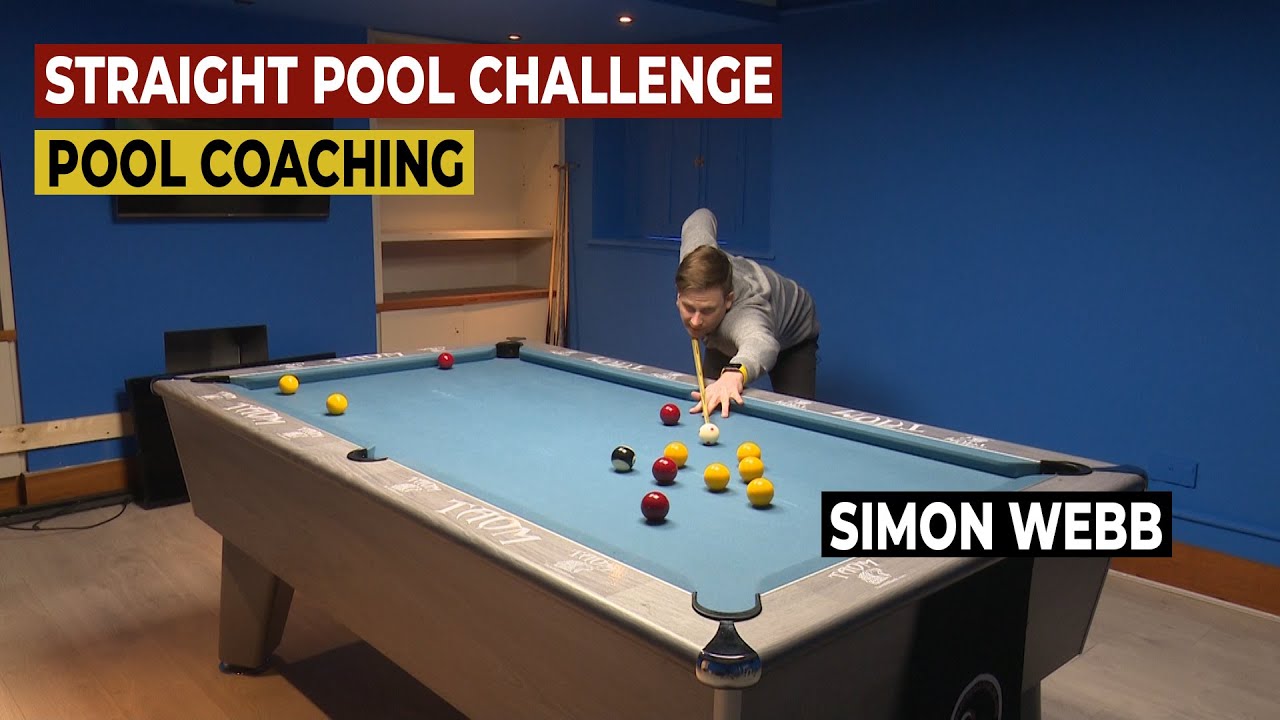 Straight Pool Challenge Pool Coaching YouTube