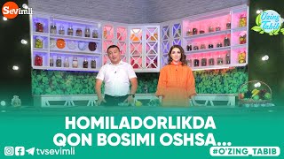 Ozing Tabib - Homiladorlikda Qon Bosimi Oshsa...