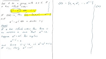 2.1 Cyclic groups - introduction