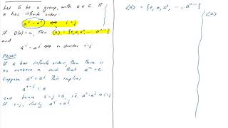 2.1 Cyclic groups - introduction