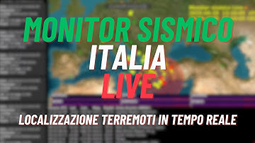🔴LIVE: Italy and Mediterranean basin earthquake monitor | Real-Time Global Seismic Activity