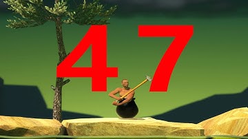 Getting Over It In 47 Touches TAS (Tool-Assisted-Speedrun)