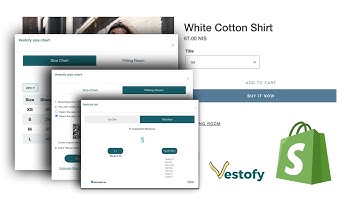 Vestofy - Create Size Charts installation on Shopify walkthrough for store theme 1.0 - Debut theme.