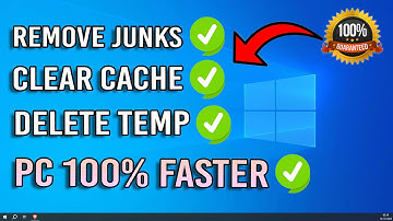 Clear ALL CACHE & JUNK From Windows 10 & 11 - Easiest Way (100% Solution)