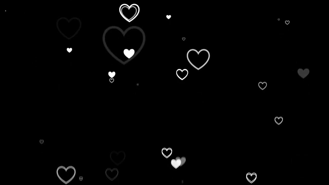 Love effect black screen heart effect video black screen YouTube