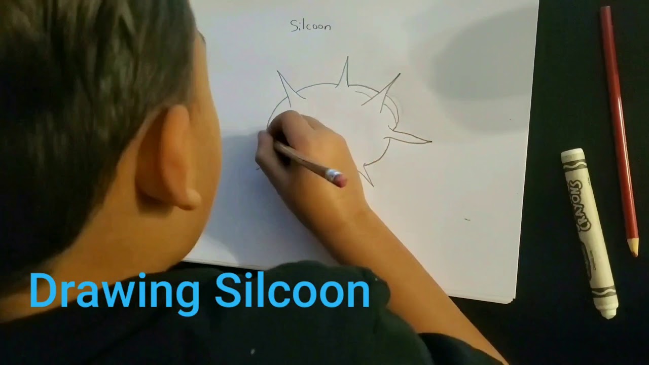 POKEMON Tone drawing Silcoon