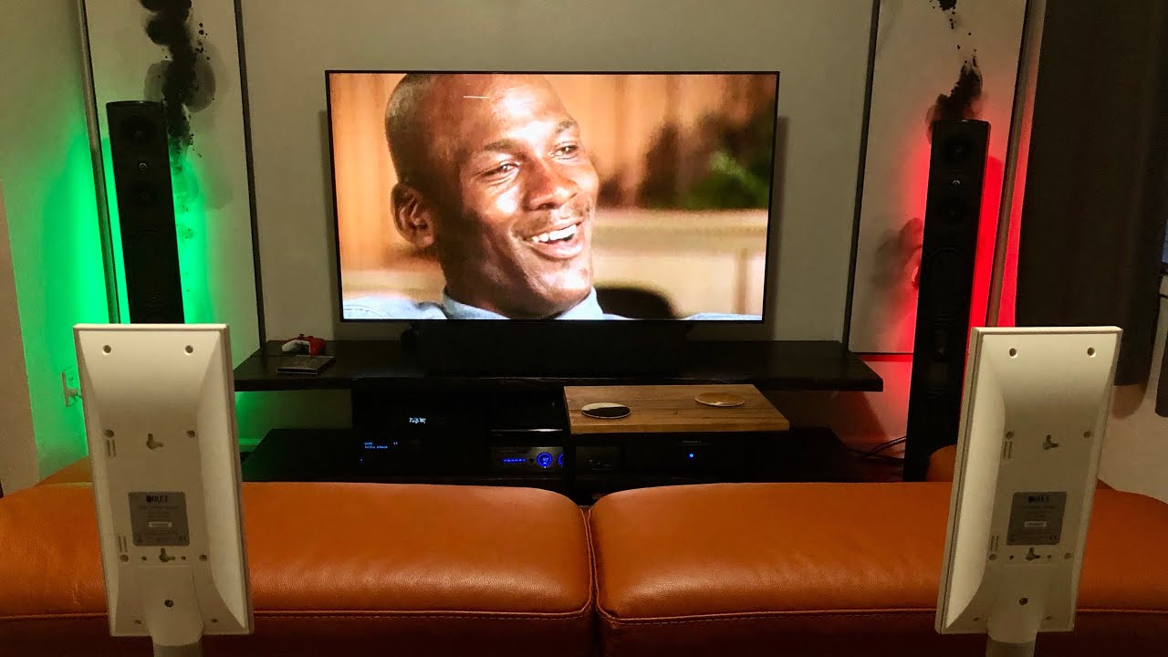 Hiding wires with TV : r/hometheater