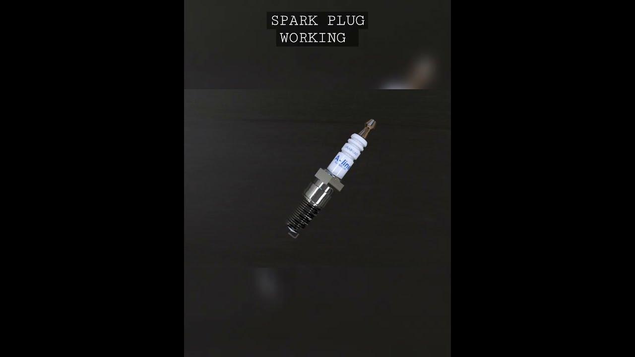 WORKING OF SPARK PLUG HOW IT WORKS SPARK PLUGWHAT IS SPARK PLUG SPARK PLUG WORKS💥🚗shorts