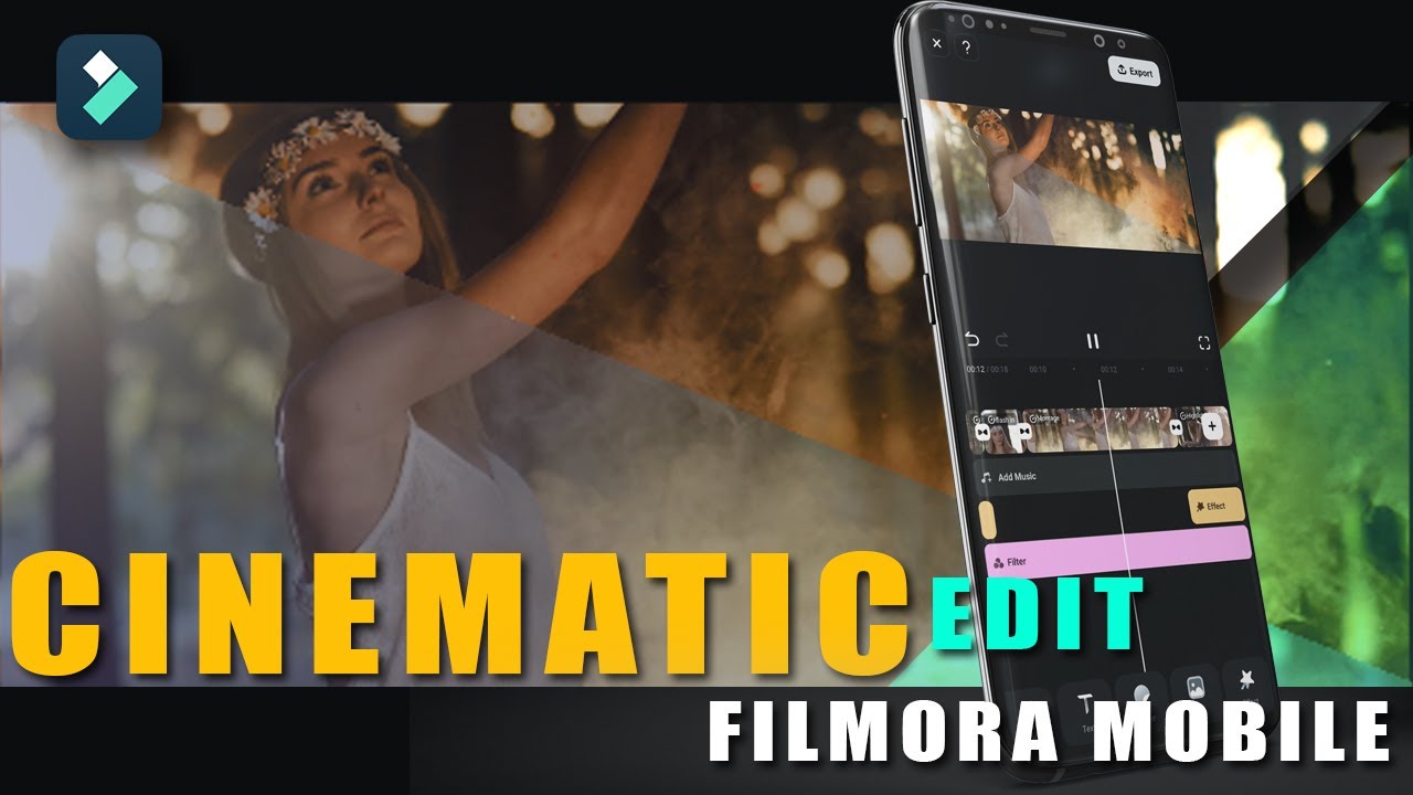 How to make Video Cinematic in Filmora Mobile #filmora - YouTube