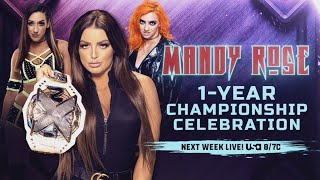 Mandy Rose 1-Year Championship Celebration Full Segment