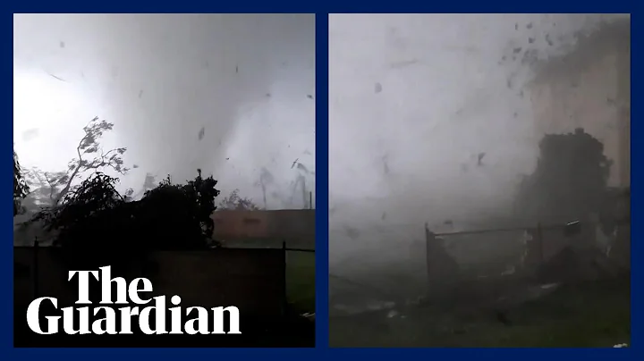 Man captures moment tornado hits his house in Czech Republic - DayDayNews