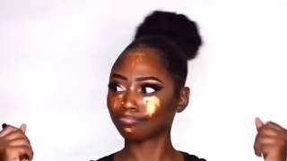 Glowing Trap Makeup Tutorial 👑✨