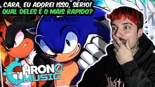 Cara, Eu Amei Isso Reagindo Ao Trio Sss Sonic - Super Chrono React Naireact
