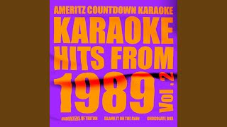 Blame It on the Rain (In the Style of Milli Vanilli) (Karaoke Version)