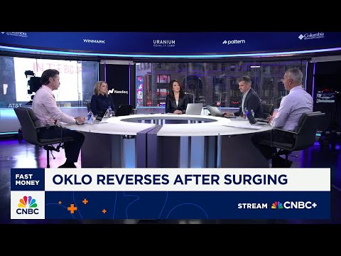 Thumbnail: 'Fast Money' traders talk Oklo's market reversal after surging