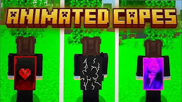 How to Make an Animated Custom Cape in Minecraft PE | How to Add an Animated Java Cape in MCPE