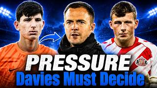 Beadle Is Gone Now Davies Faces His Biggest Squad Decision