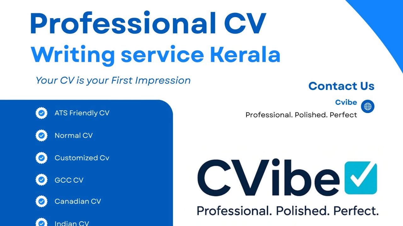 Cv writing service Kerala ✨| For more Details ➡️Follow Cvibe on Instagram 